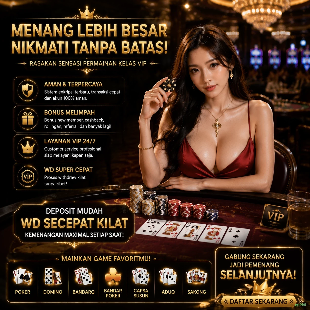 Ikon aplikasi gg999 resmi